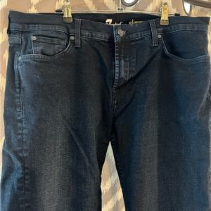 7 for all Mankind Men’s Slimmy in Blue jeans size 38 x 32